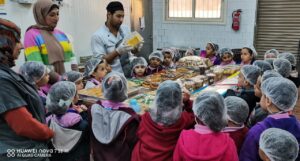 براعم شبان بنها داخل مصنع الرفاعي