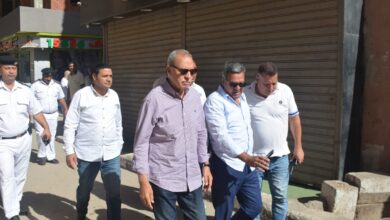 محافظ القليوبية يتابع النظافة والإشغالات ومخالفات البناء في بنها محافظ القليوبية يتابع النظافة والإشغالات ومخالفات البناء في بنها