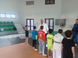 الصبروط يتفقد مراكز البراعم للمشروع القومى للموهبة والبطل الأولمبي فى الجودو بنادى سيتى كلوب بنها