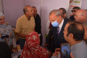 محافظ القليوبية يتفقد الملتقى التوظيفي الأول لتوفير 1500 فرصة عمل (صور)