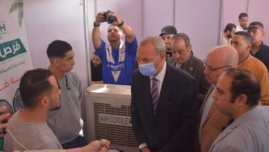 محافظ القليوبية يتفقد الملتقى التوظيفي الأول لتوفير 1500 فرصة عمل (صور)