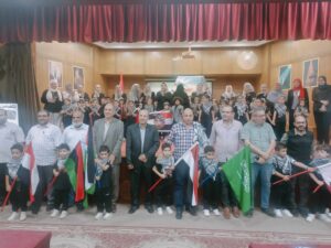 احتفالية للتضامن مع الأشقاء الفلسطنيين بشبان بنها
