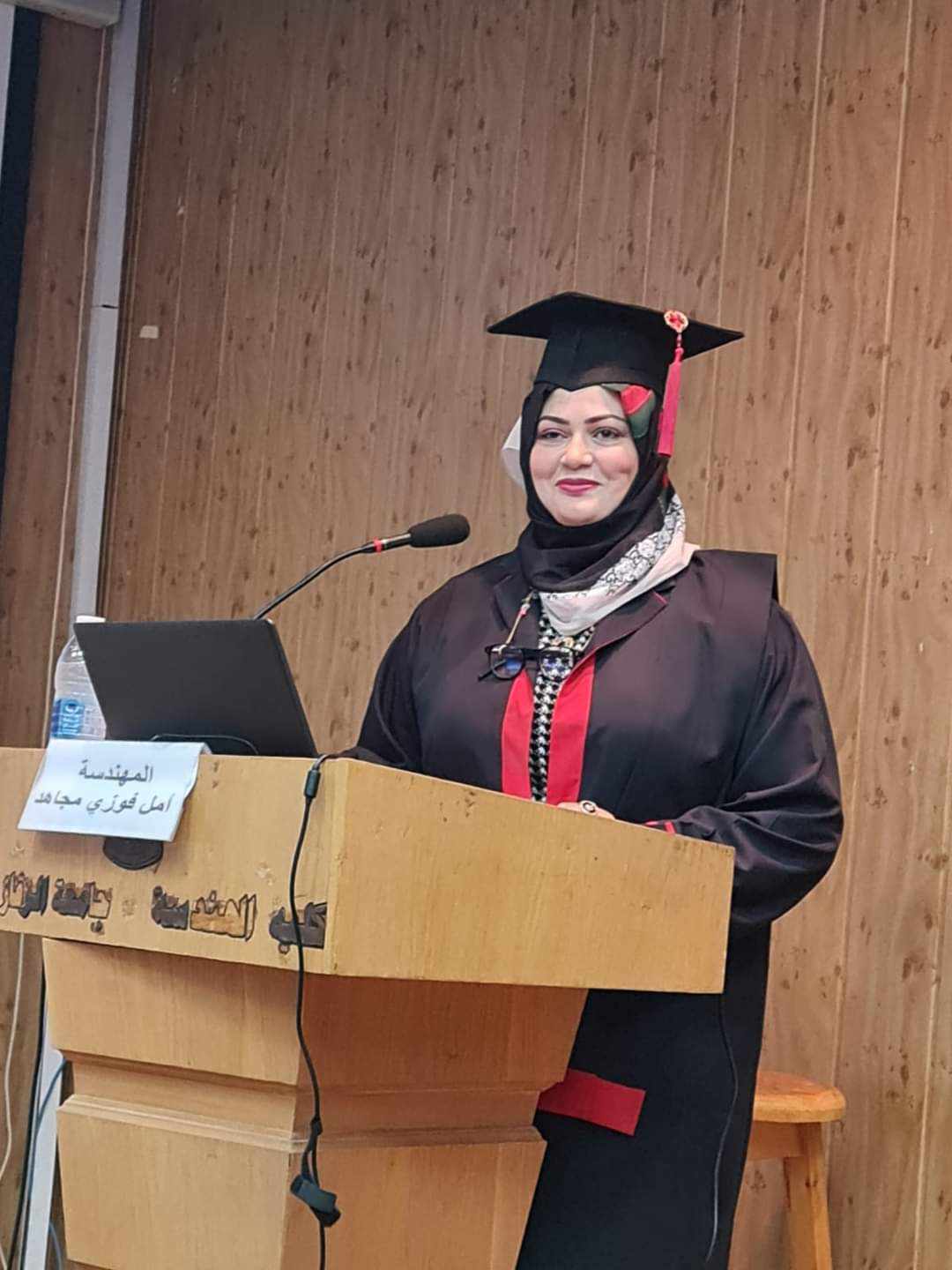 المهندسة أمل فوزي تحصل على الدكتوراه في دراسة حديثة تنهي أزمة تراكم مخلفات البناء