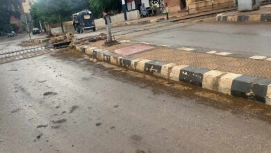 صور - سقوط أمطار بالقليوبية والمحافظة تعلن الطوارئ