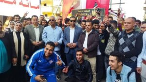 الشباب والرياضة بالقليوبية تشارك في التسهيلات على الناخبين باللجان الانتخابية