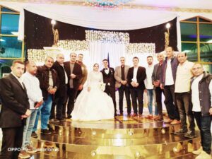 خالص التهاني والتبريكات للصحفية حنان عليوة بحفل زفافها السعيد