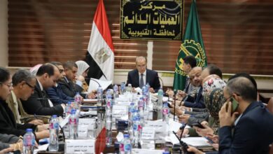 محافظ القليوبية يتابع غرفة عمليات الانتخابات الرئاسية محافظ القليوبية يتابع غرفة عمليات الانتخابات الرئاسية