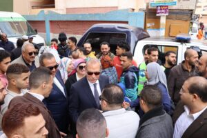 محافظ القليوبية يتفقد اللجان الانتخابيه بمدن بنها وكفر شكر وطوخ