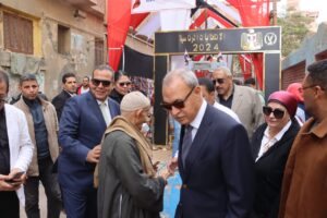 محافظ القليوبية يتفقد اللجان الانتخابيه بمدن بنها وكفر شكر وطوخ