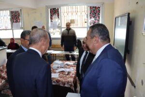 محافظ القليوبية يتفقد اللجان الانتخابيه بمدن بنها وكفر شكر وطوخ