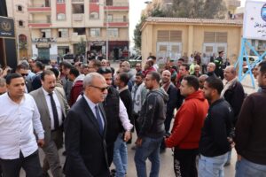 محافظ القليوبية يتابع انتظام سير العملية الانتخابيه بلجان العبور وشبين القناطر