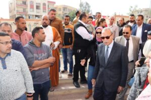 محافظ القليوبية يتابع انتظام سير العملية الانتخابيه بلجان العبور وشبين القناطر