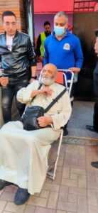 محافظة القليوبية تستجيب لطلب مواطن من ذوي الاحتياجات الخاصة للإدلاء بصوته في الانتخابات 