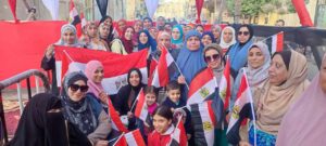 الشبان تشارك فى الإنتخابات الرئاسية