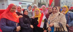 الشبان تشارك فى الإنتخابات الرئاسية