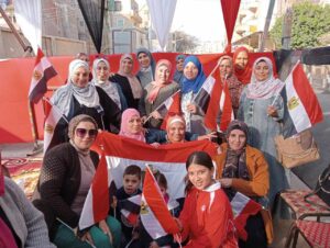 الشبان تشارك فى الإنتخابات الرئاسية