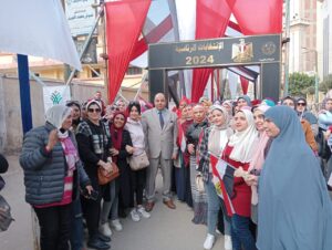 الشبان تشارك فى الإنتخابات الرئاسية