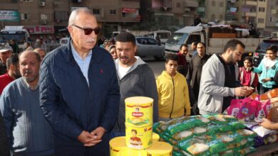 محافظ القليوبية يتفقد منافذ بيع السلع للتأكد من توافرها بكميات تلبي احتياجات المواطن محافظ القليوبية يتفقد منافذ بيع السلع للتأكد من توافرها بكميات تلبي احتياجات المواطن