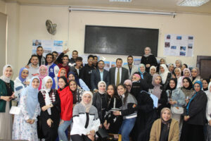 رئيس جامعة بنها يشهد احتفالية طلاب كلية التربية بيوم اللغة الألمانية الأول