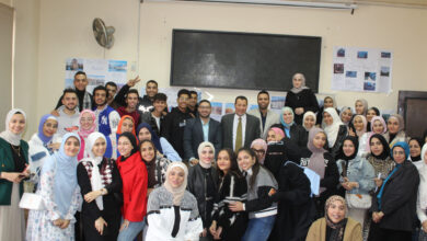 رئيس جامعة بنها يشهد احتفالية طلاب كلية التربية بيوم اللغة الألمانية الأول