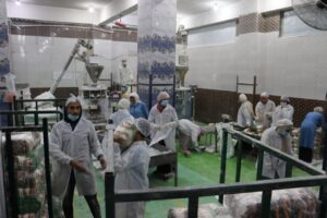 محافظ القليوبية يتفقد أحد المصانع المتخصصة في تعبئة المنتجات الغذائية بالقناطر الخيرية