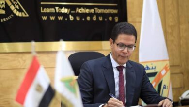 وكلاء ورؤساء أقسام جدد بجامعة بنها