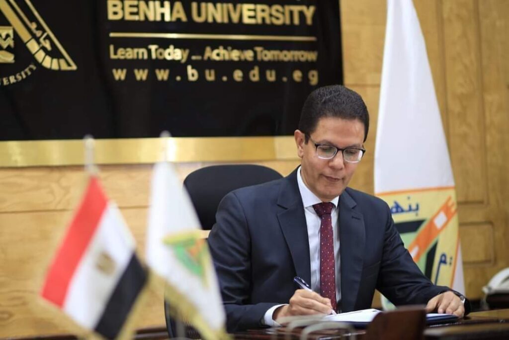 وكلاء ورؤساء أقسام جدد بجامعة بنها