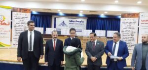 رئيس جامعة بنها يشهد احتفالية برنامج حاضنات الفائقين