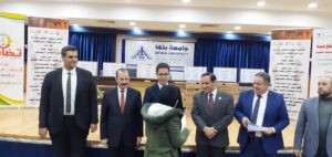 رئيس جامعة بنها يشهد احتفالية برنامج حاضنات الفائقين