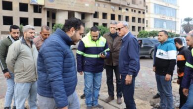 محافظ القليوبية يتفقد أعمال شفط مياه الأمطار محافظ القليوبية يتفقد أعمال شفط مياه الأمطار