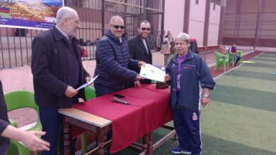 وكيل وزارة الشباب بالقليوبية يشهد فعاليات المهرجان الختامي لمشروع spirt sport academy بطوخ