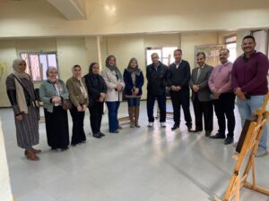 افتتاح معرض "أطياف مصرية قديمة" بكلية التربية النوعية ببنها