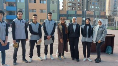 طلاب شبان بنها يرفعون شعار لا للتنمر