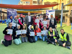 شبان بنها تكرم طلابها فور عودتهم من الجمعية المصرية للعلوم والهندسة