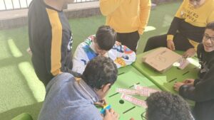 شبان بنها تكرم طلابها فور عودتهم من الجمعية المصرية للعلوم والهندسة