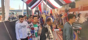 إقبال كبير من الشباب على لجان الانتخابات بالقليوبية
