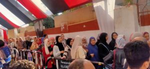 إقبال كبير من الشباب على لجان الانتخابات بالقليوبية