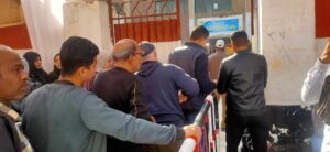 إقبال كبير من الشباب على لجان الانتخابات بالقليوبية