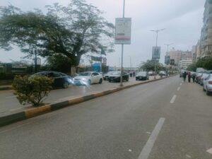 سقوط أمطار متوسطة بالقليوبية (صور)