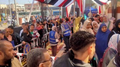 إقبال كبير من الشباب على لجان الانتخابات بالقليوبية