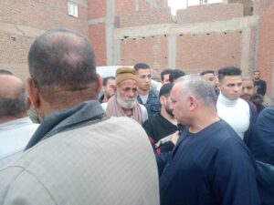 أهالي قرية طنان يشيعون جثمان المبتهل الشيخ ضياء الناظر