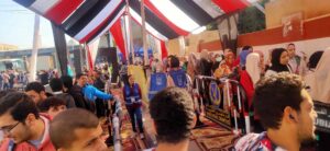 إقبال كبير من الشباب على لجان الانتخابات بالقليوبية