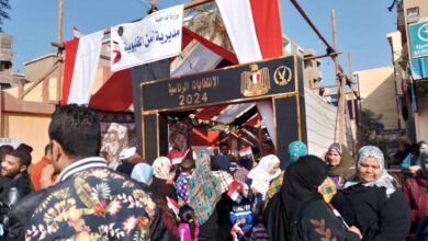 إقبال كبير من السيدات على لجان الانتخابات ببنها وطوخ إقبال كبير من السيدات على لجان الانتخابات ببنها وطوخ