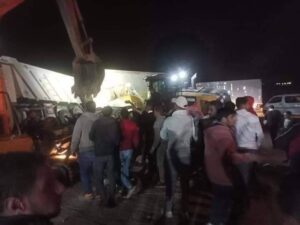 مصرع 8 أشخاص وإصابة 13 آخرين في حادث سير مأساوي بصحراوى البحيرة