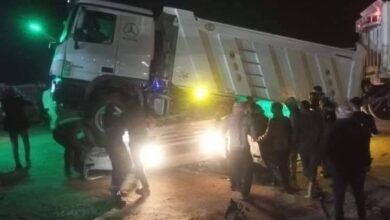 مصرع 8 أشخاص وإصابة 13 آخرين في حادث سير مأساوي بصحراوى البحيرة مصرع 8 أشخاص وإصابة 13 آخرين في حادث سير مأساوي بصحراوى البحيرة