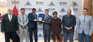 رئيس جامعة بنها يبحث مع سفير دولة تشاد زيادة أعداد الطلاب الوافدين