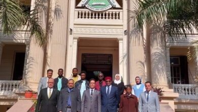 رئيس جامعة بنها يبحث مع سفير دولة تشاد زيادة أعداد الطلاب الوافدين