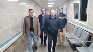 وكيل وزارة الصحة بالقليوبية يتفقد مستشفى القناطر العام