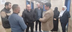 وكيل وزارة الصحة بالقليوبية يتفقد مستشفى القناطر العام