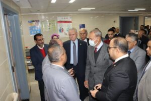 محافظ القليوبية يفتتح وحدة العناية المركزة لقسم الأطفال بمستشفى كفر شكر